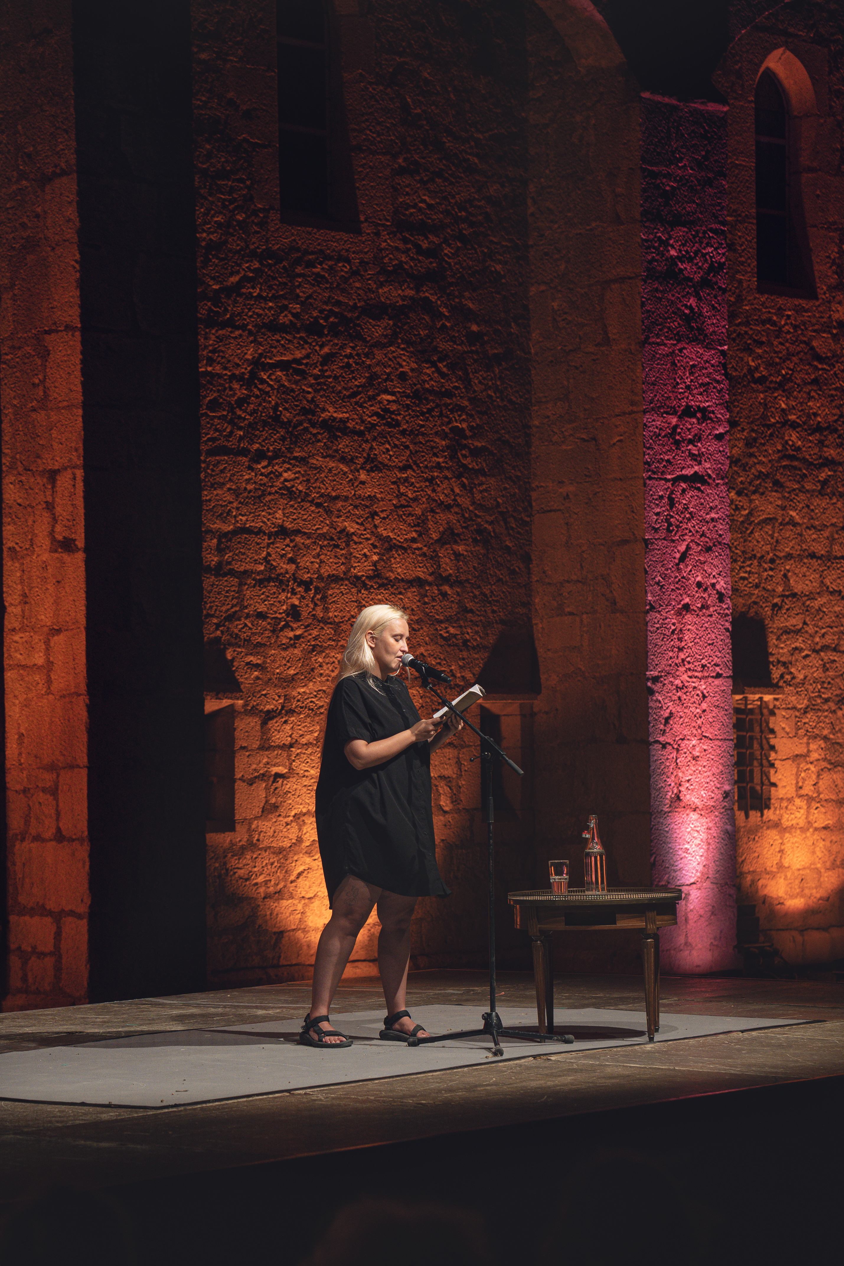 Lecture Maude Veilleux - Banquet du livre d'été 2024 © Idriss Bigou-Gilles