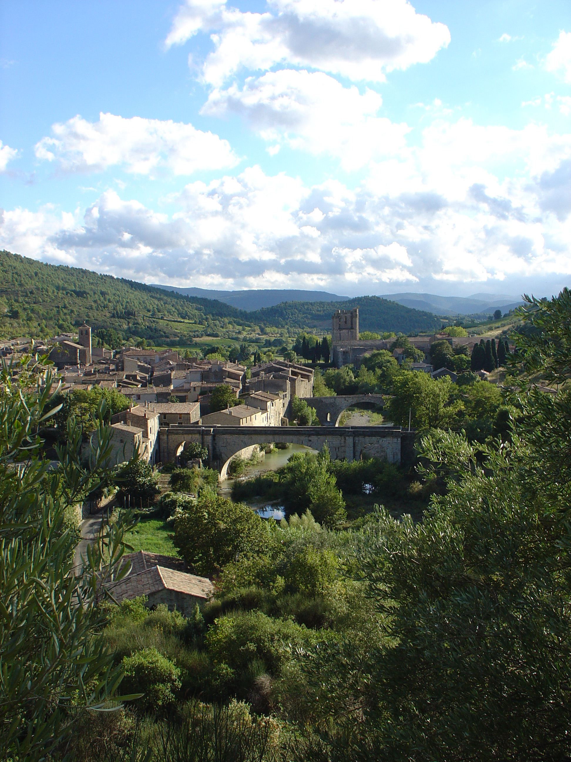 Village de Lagrasse © Département Aude