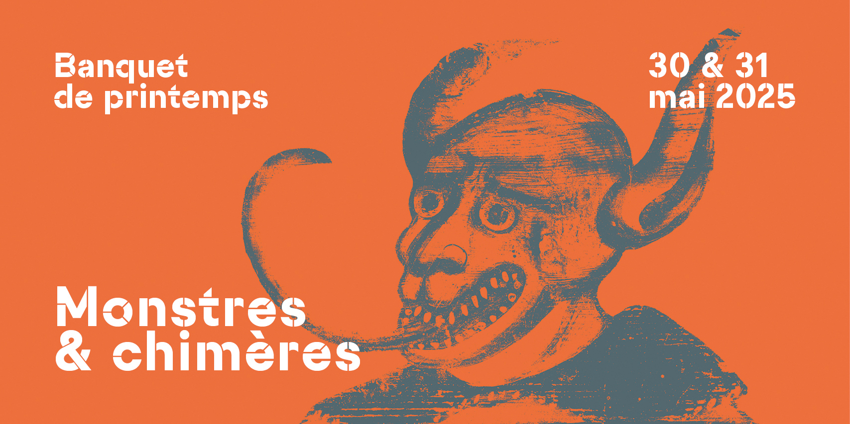 Visuel du Banquet de printemps - Monstres et chimères