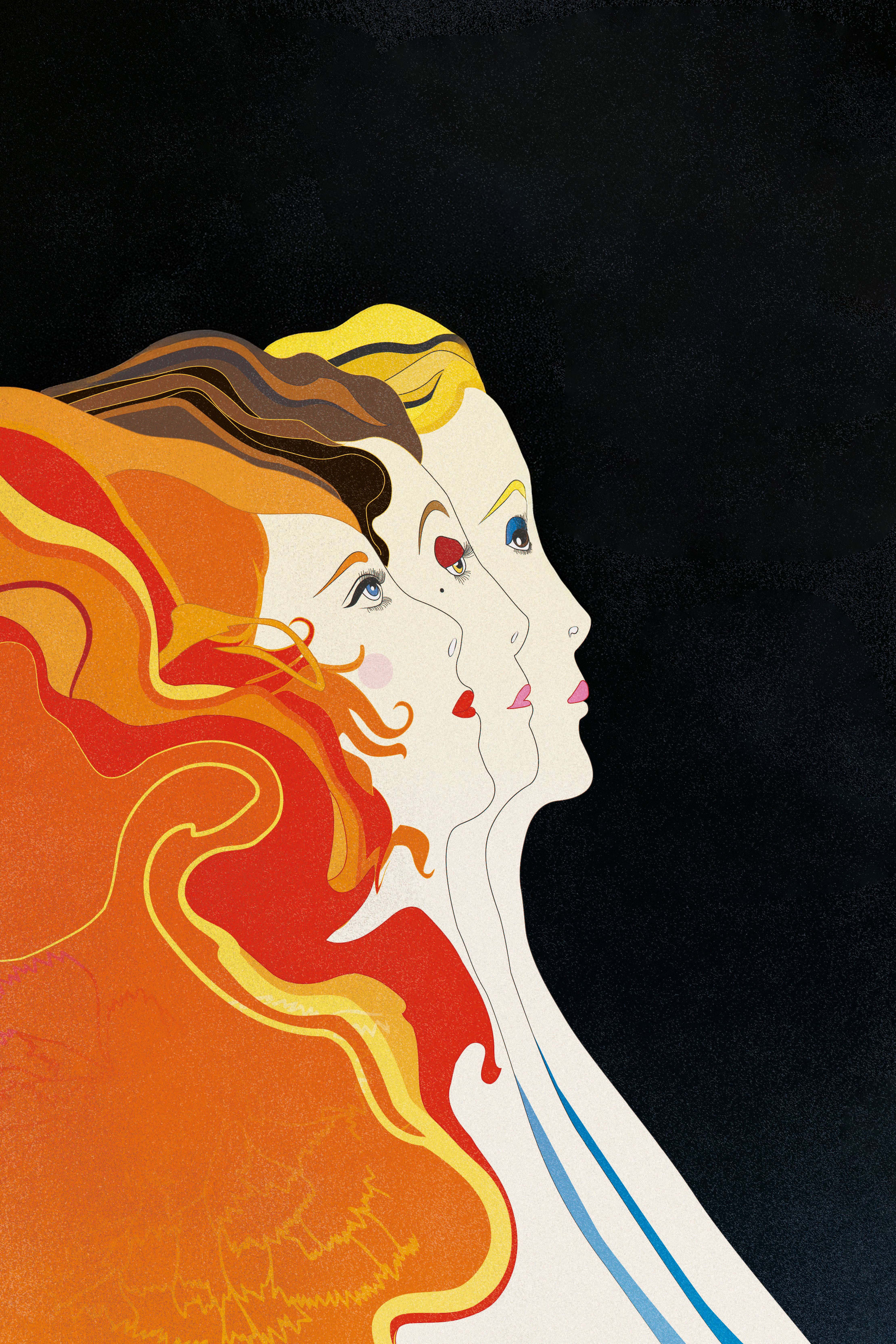 Le Désir du désir du désir - Léonor de Récondo, Julia de Gasquet et Mélanie Traversier - Banquet du livre d'été 2025 - graphisme © Amandine Poirot