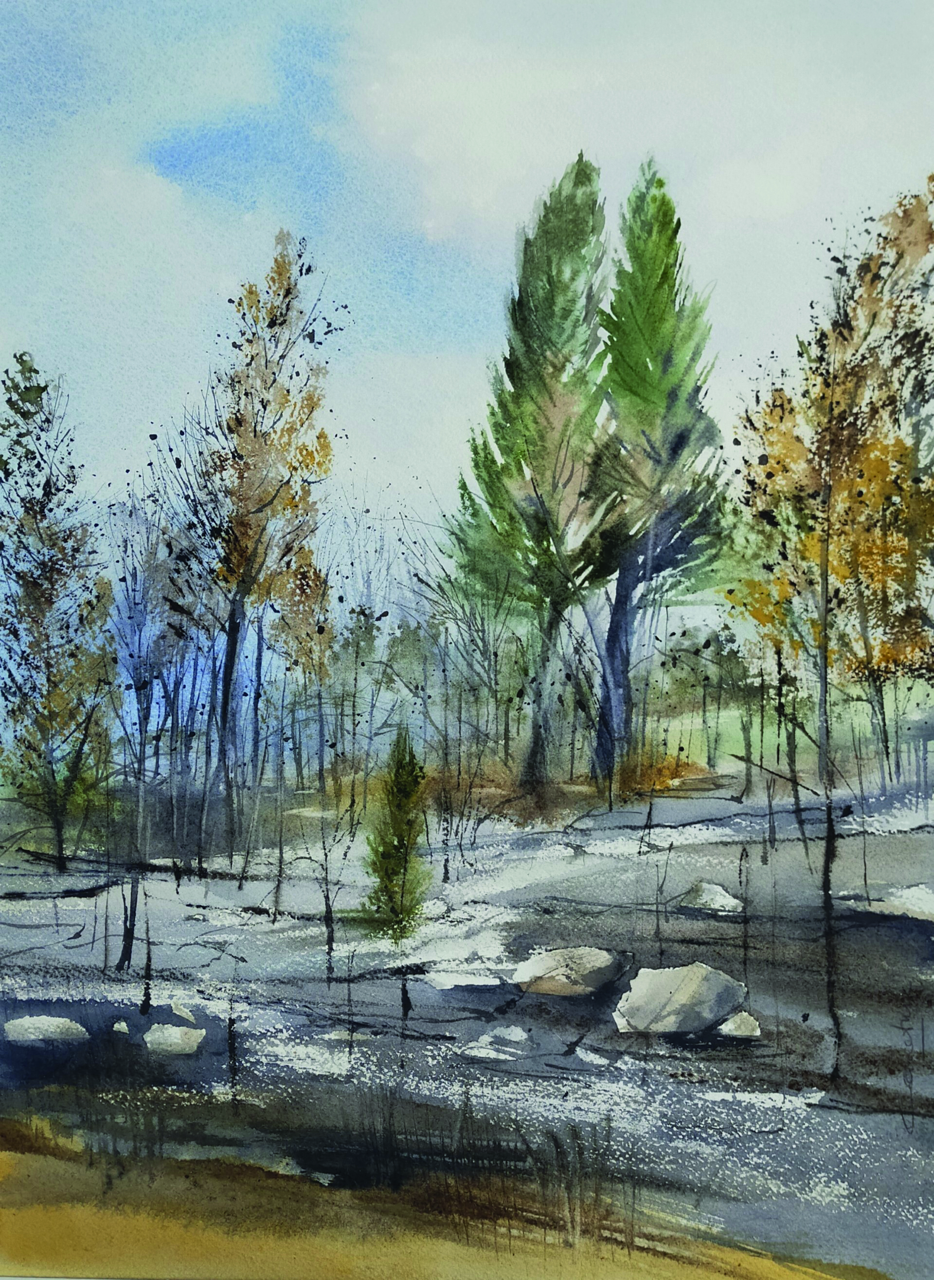 Après l'incendie N°57 A Tournissan (2026) - Marie-Claude Canet