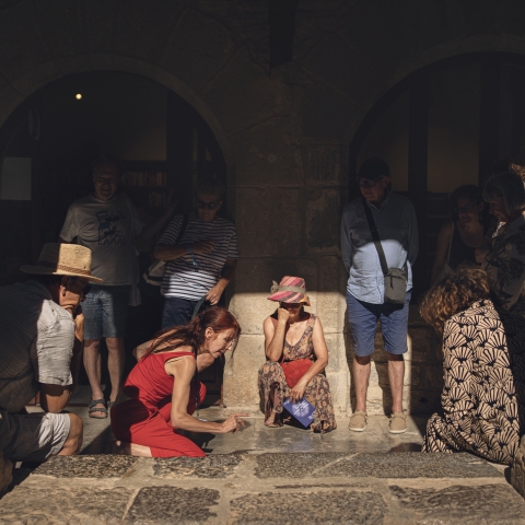 Visite éclectique de l'abbaye © Idriss Bigou-Gilles