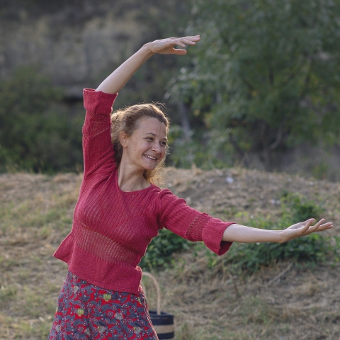Qi Gong - Sandra Levy - Banquet du livre d'été - © Idriss Bigou-Gilles