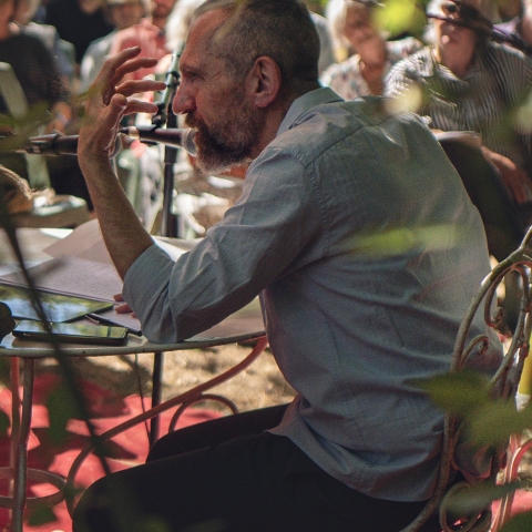 Atelier de philosophie - Mathieu Potte-Bonneville - Banquet du livre d'été 2025 - © Idriss Bigou-Gilles