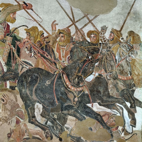 La mosaïque d'Alexandre