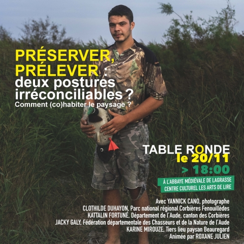 Table ronde Préserver, prélever : deux postures irréconciliables ? 