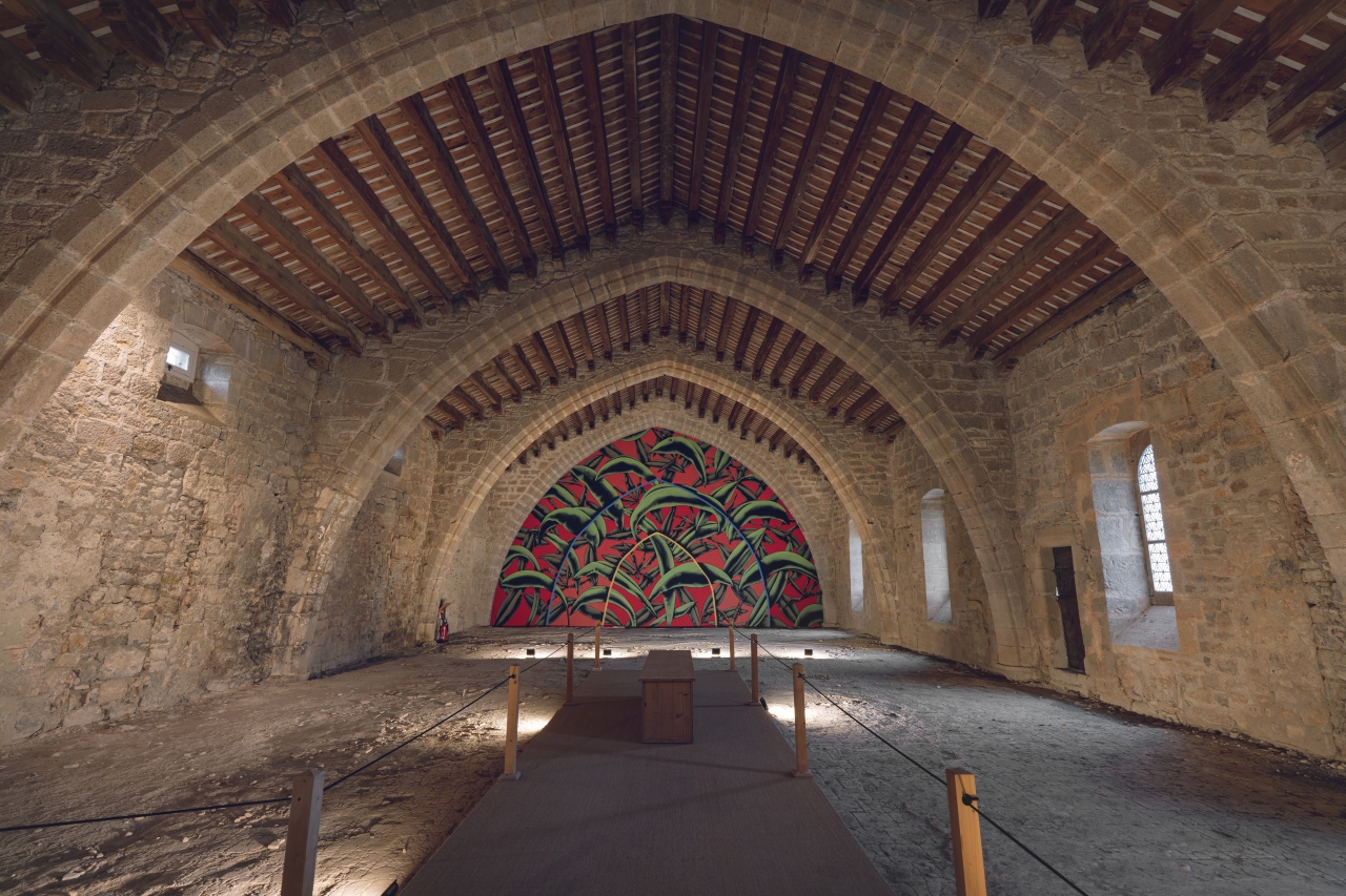 Dortoir abbaye de Lagrasse © Idriss Bigou-Gilles